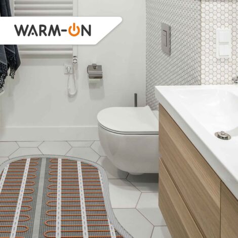 WARMON Fußbodenheizung 16m² - Heizmatte Mit WiFi Thermostat