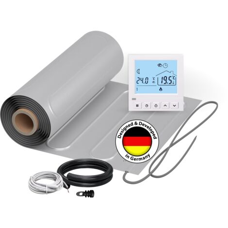 Heizmatte WARMON ALU 150 W/m² inkl. TS 50 Thermostat digital weiß - 5 m² (1/5)