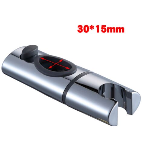 Supporto Per Doccia Regolabile | Argento | Universale | Senza Forare | Per Asta Doccia | Materiale ABS - Foto 1