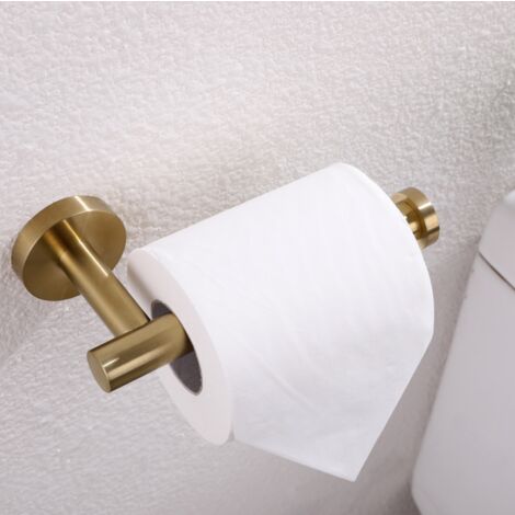 Portarotolo Carta Igienica Da Parete In Acciaio Inox Con Coperchio - Design Salvaspazio Per Bagno