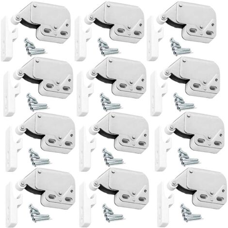 6 Chiusure Magnetiche Resistenti Per Porte E Armadi (marrone - Foto 6