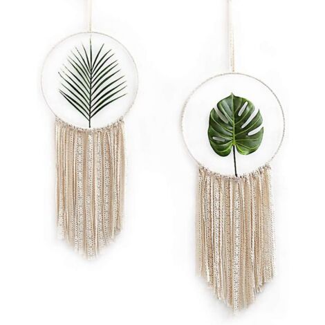 FOSDICK Acchiappasogni Con Piume, Realizzato A Mano Acchiappasogni - Foto 2