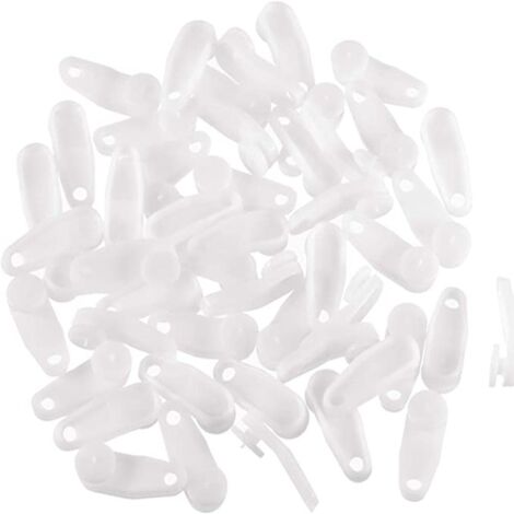 Ganci Plastiche Per Tende, Tende Scorrevoli Ganci, Tenda Binario Gancio
