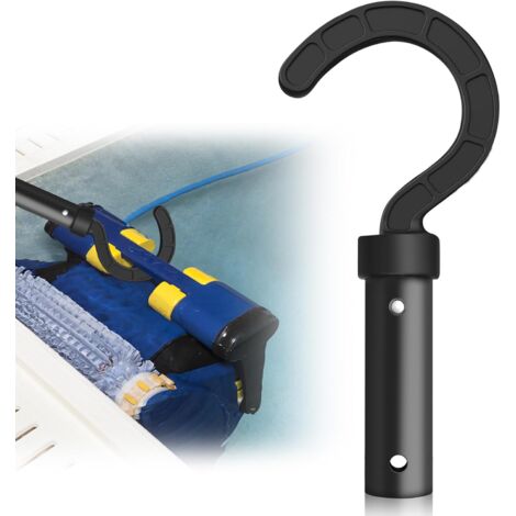 Buachois 2 Ganci Per Robot Pulitore Piscina In ABS - Compatibili Con Aste Telescopiche Standard