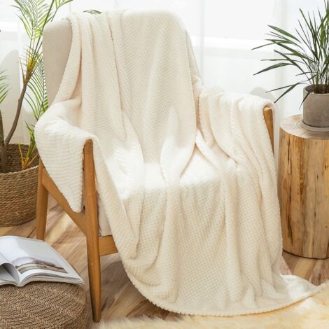 Coperta In Pile Leggera AuHomea - 100% Microfibra - 101x127 Cm - Soffice E Morbida Per Divano, Viaggio, Campeggio, Bambini E Adulti - 4