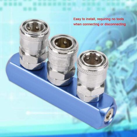 BEBUSINGOTO Raccordi Per Tubi Pneumatici Con Connettore Dritto Da 12 Mm, Connettore Rapido Per Tubo Dellaria Pt14 3 Vie 88831726