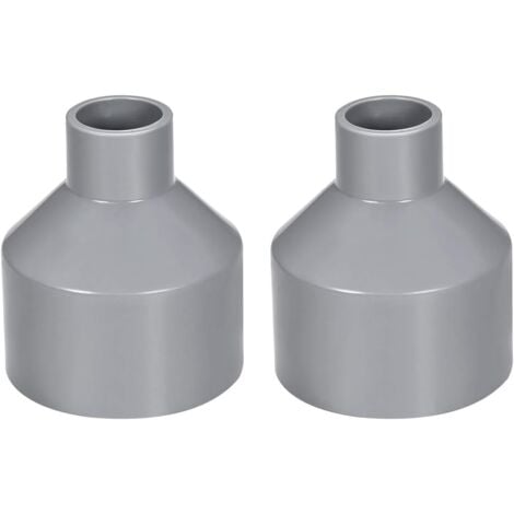 Adaptador De Tubería De Agua, Adaptador Reductor Reductor Recto De PVC De 1 Pulgada, Conector De Tuberia De Agua Acabado De Lujo