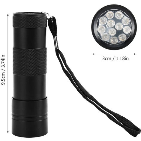 Linterna Uv Led 395 Nm Mini Usb-c Luz Negra | Meses sin interés