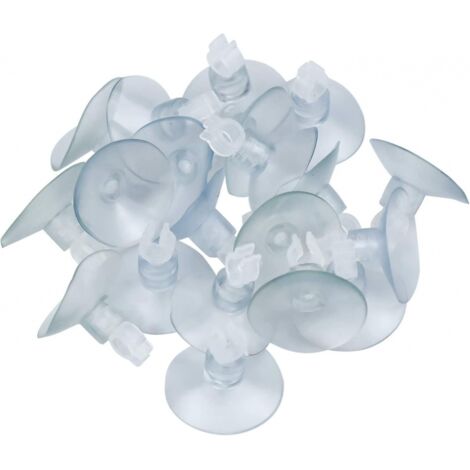 Chupones Ventosas Ventosas Transparentes Para Ventana - 20 Piezas - 20 Mm - Sin Gancho - PVC - Para Espejo, Vidrio, Azulejos Ventosas 20mm Sin Gancho
