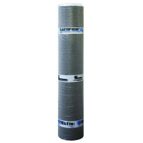 Soprema – Pare-vapeur élastomère 25 sable – Rouleau d'étanchéité 7m x 1m – Armature en voile de verre – 2 faces sablées
