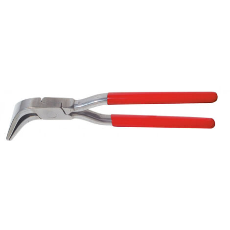 PINCE A PLIER COUDEE 45° A CHARNIERE EMBOUTIE INOX