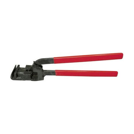 Pince à double joint pour sertissage précis – Acier au carbone C45 – Mâchoires trempées pour joints debout – Longueur 300mm – Stubai