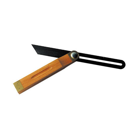 OUTIFRANCE Fausse équerre de menuisier 300 mm - talon bois