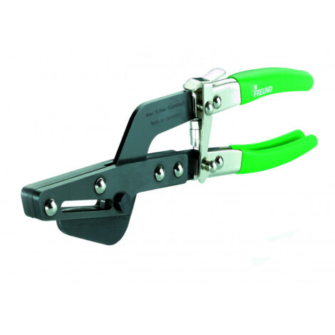Freund – Pince à encocher 35 mm – Découpe précise jusqu'à 0,8 mm – Longueur d'entaille 35 mm – Pour tôles sans déchirure