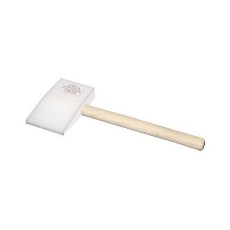 Freund – Maillet en plastique mi-dur – Manche en frêne – Dimensions 155x85x35mm – Pour façonnage métal sans marquage