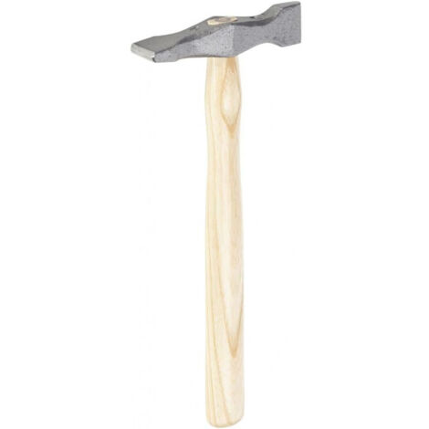 Freund – Marteau spécial à gorge 375 gr – Manche en frêne ergonomique – Tête en acier allié PICARD – Précision pour travaux de couverture
