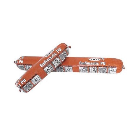 MASTIC PU 40 EN POCHE EMFI GRIS 400 ml
