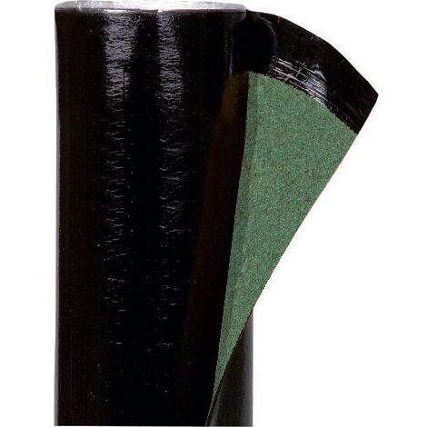 Soprema – Membrane d'étanchéité bitume élastomère 6mx1m – Armature en voile de verre – Protection surface paillettes d’ardoise – Usage extérieur - FLAM 25 AR