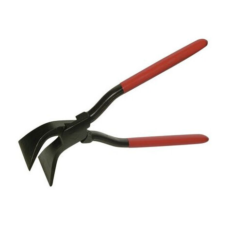 Pince à plier 45° pour tôles – Charnière emboutie – Mors en PVC interchangeables – Poignées ergonomiques pour confort – Stubai