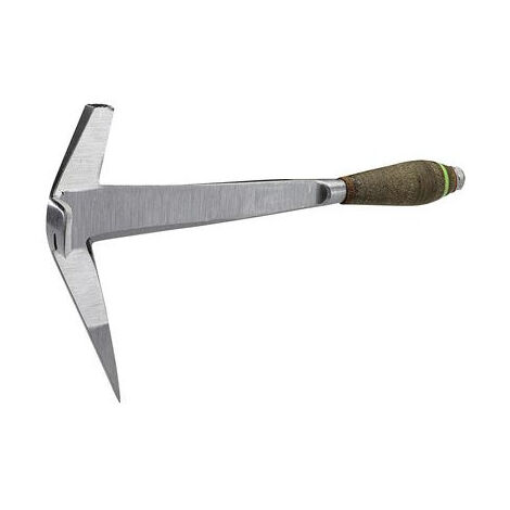 Freund – Marteau de couvreur à manche cuir – Poids 0.66 kg – Pour ardoise et façonnage – Confort optimal et réduction des vibrations