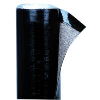 Soprema – Rouleau d'étanchéité SOPRAFIX AR Noir 6m x 1m – Membrane souple avec armature en verre – Homologué BRoof(t3) pour toitures jusqu'à 10°