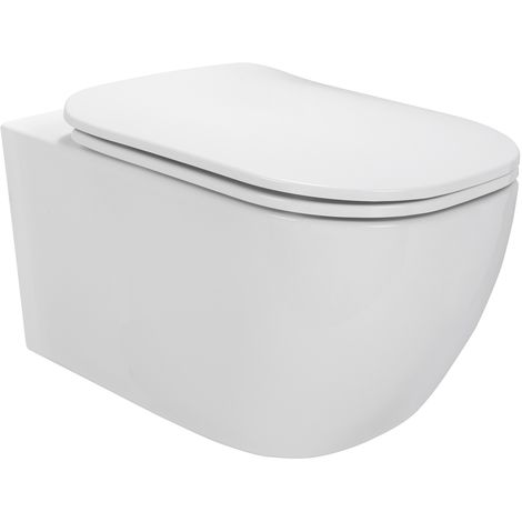 *Mega-WC-Set* Grohe Vorwandelement Lavita Wand WC ohne Spülrand Soft-Close 