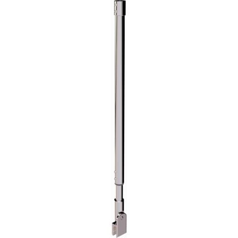 Haltestange Teleskopstange für Duschwände Glaswand Walk In Stabilisator Glasstärke von 6mm - 10mm justierbar von 52,5-75 cm Decken-Stabilisationsstange 21M