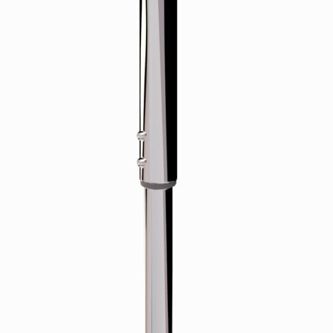 Haltestange Teleskopstange für Duschwände Glaswand Walk In Stabilisator Glasstärke von 6mm - 10mm justierbar von 52,5-75 cm Decken-Stabilisationsstange 21M
