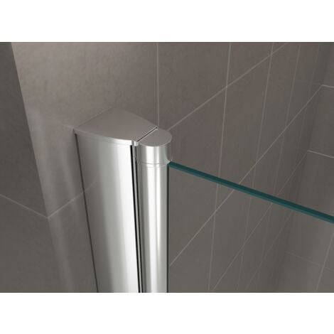 i-flair Duschtür, Duschabtrennung aus 6 mm durchsichtigem Sicherheitsglas Breite: 96-100 cm - Höhe: 185 cm