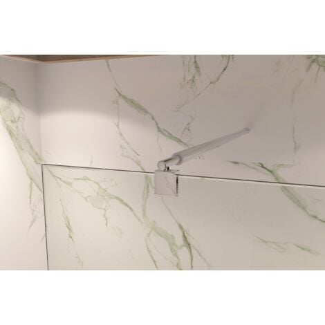 Walk In Dusche Duschwand Duschabtrennung Klarglas Edelstahl 120x200cm 10mm W740
