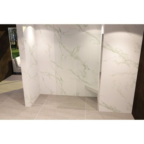 Walk In Dusche Duschwand Duschabtrennung Klarglas Edelstahl 120x200cm 10mm W740