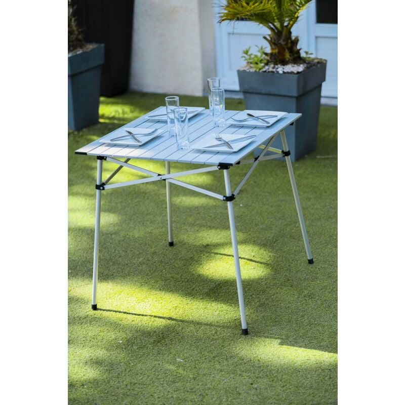 Housse élastique noire table pliante 10-12 personnes 244cm