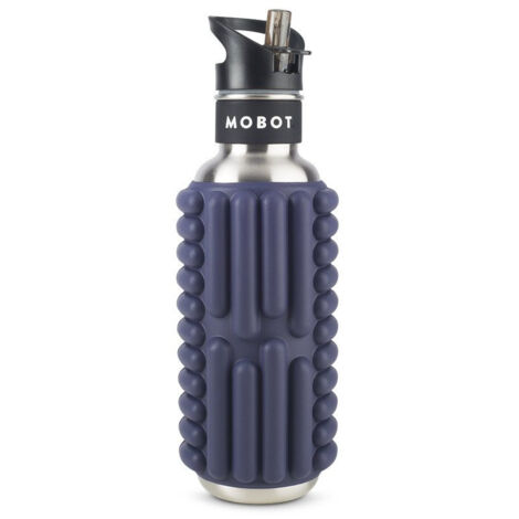 Bouteille de sport - Mobot - Fonction 2 en 1 rouleau de massage - Violet (1/5)