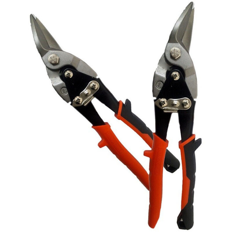 Cesoia Per Lamiera Topex 250 Mm - Modello 01A426 - Lame Seghettate In Acciaio CrV E Manici Antiscivolo - 4