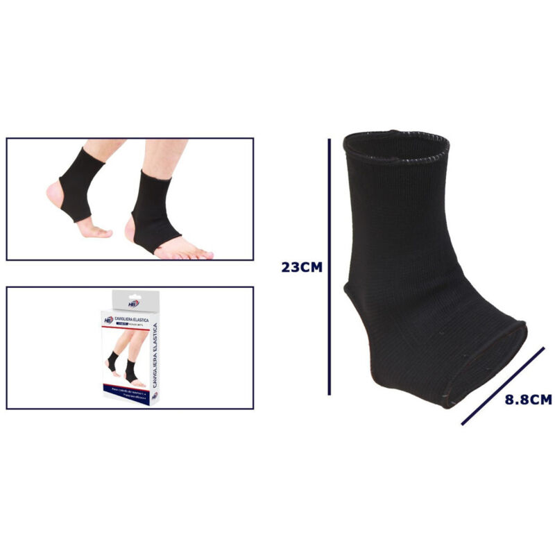 Donjoy Performance TriZone | Tutore Caviglia Compressione | Nero | Con Fascia In Silicone