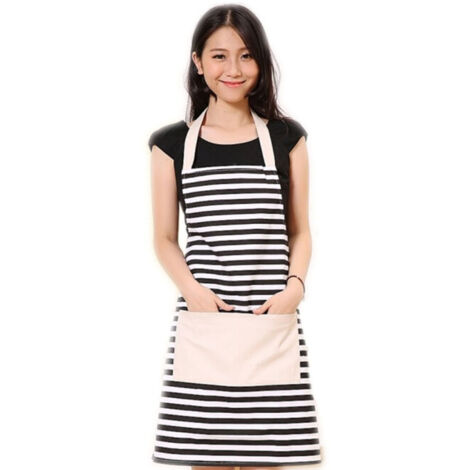 Tablier De Cuisine Avec Poche Et Ceinture Housse Vêtements Chef Maison (1/5)