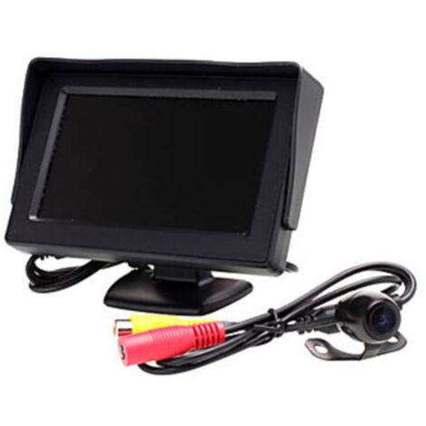 Kit Moniteur Vidéo Lcd Tft 4.3 Pour Voiture Avec Caméra De Recul