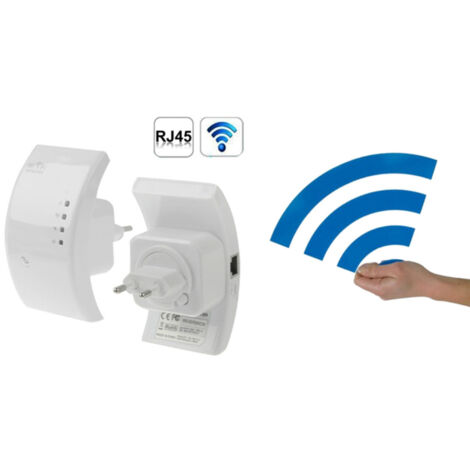 Amplificateur Répéteur Wifi 300 Mbps Répéteur Wifi Extension De Portée Réseau Lan (1/2)