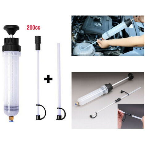 Pompe De Vidange D'huile Manuelle Pompe D'aspiration De Liquide Audi Vw Seat 200cc 200ml (1/5)