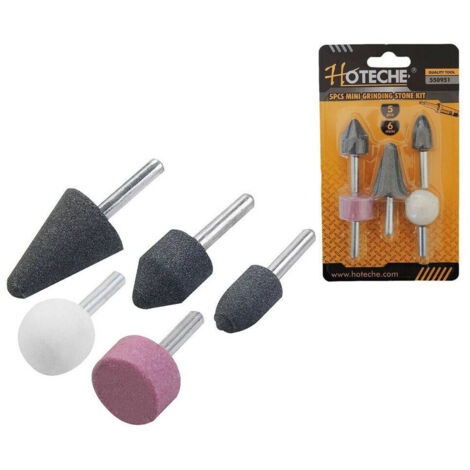 Set Frese Per Mini Trapano Dremel Dremmel 5 Pezzi Da 6mm Abrasive (1/4)