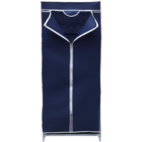 Armoire En Tissu Penderie 150 X 60 X 45 Cm Organisateur De Cintres (1/3)
