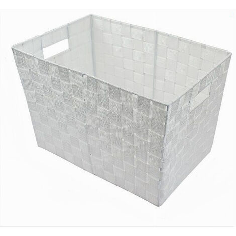 Set Contenitori 4 pz Tessuto non Intrecciato 32x32x32 cm Nero