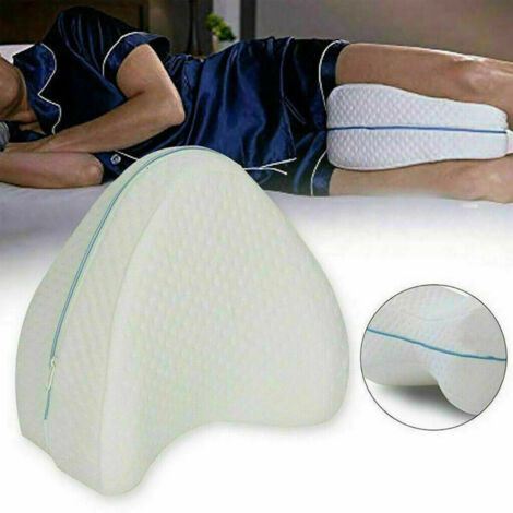 Cuscino Tra Le Gambe Memory Foam Support Ortopedico Ginocchia Lavabile (1/4)