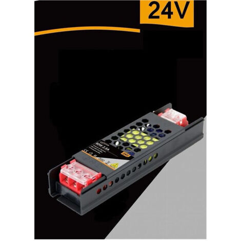 Alimentatore Slim Stabilizzato 24v 60 W Switch Trasformatore 2.5 Mha Fhyla60w24v (1/5)