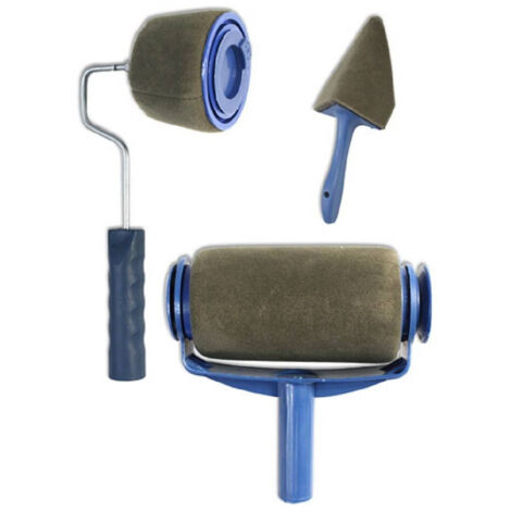 Rullo Pittura Antigoccia Serbatoio 5pz Pennello Triangolare Di Precision Vassoio (1/3)