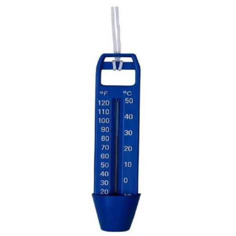 Grand Thermomètre Flottant 24.5cm Mesure De La Température De L'eau De Piscine 42381 (1/3)