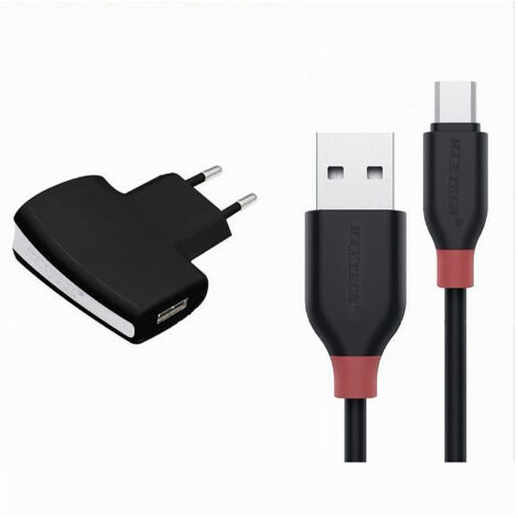 Kit Adaptateur De Chargeur De Câble Micro Usb Maxtech Ca-s036 1mt (1/5)