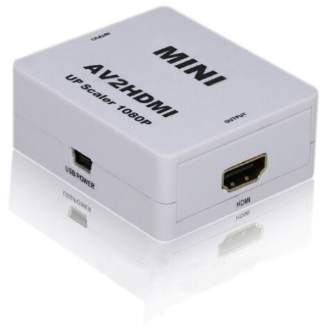 Av Av Rca Convertier Au Hdmi 1080p Av2hdmi Converter Maxtech Crca-hdmi (1/2)