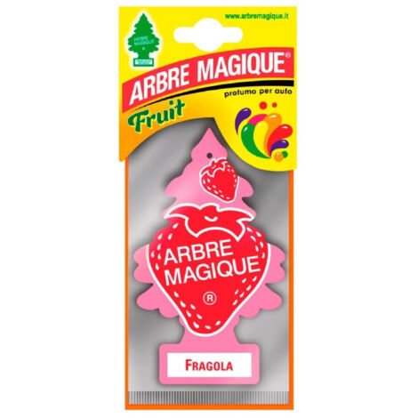 Arbre Magique Mono Déodorant Désodorisant Pour Voiture Parfum Fraise (1/2)
