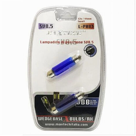 Sv8.5 12v 44mm 5w Maxtech L-p083 Lampadine (1/2)